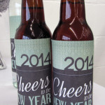 New Year's Eve Beer Bottle Labels