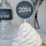 New Years Eve Printable Cupcake Toppers
