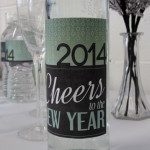 New Years Eve Wine Bottle Label